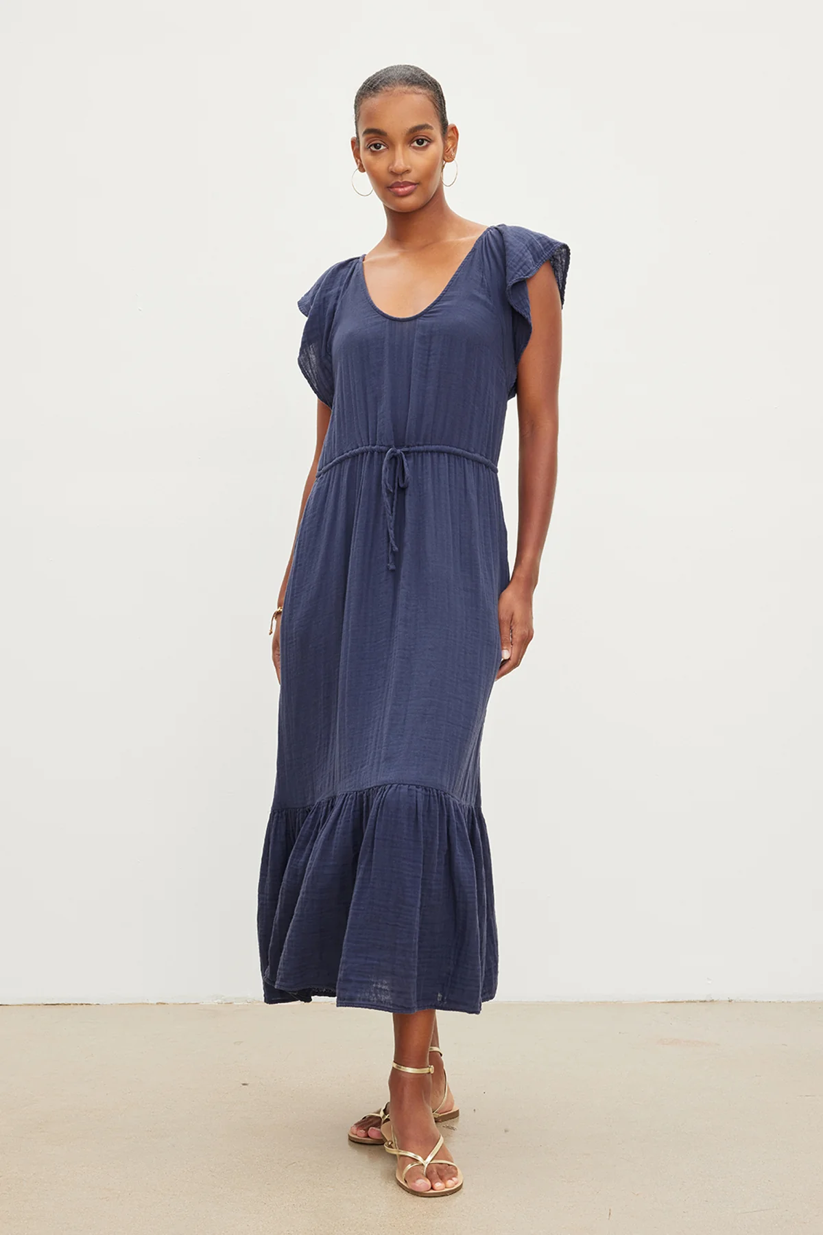 ADALYN COTTON GAUZE TIERED DRESS - Image 5