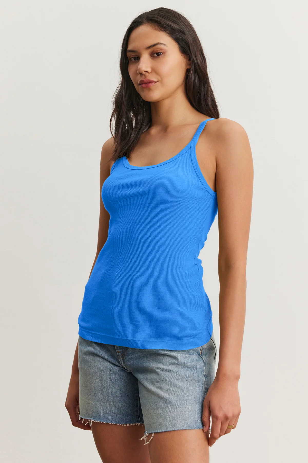 ALIZA RIBBED COTTON LAYERING TANK - Image 4