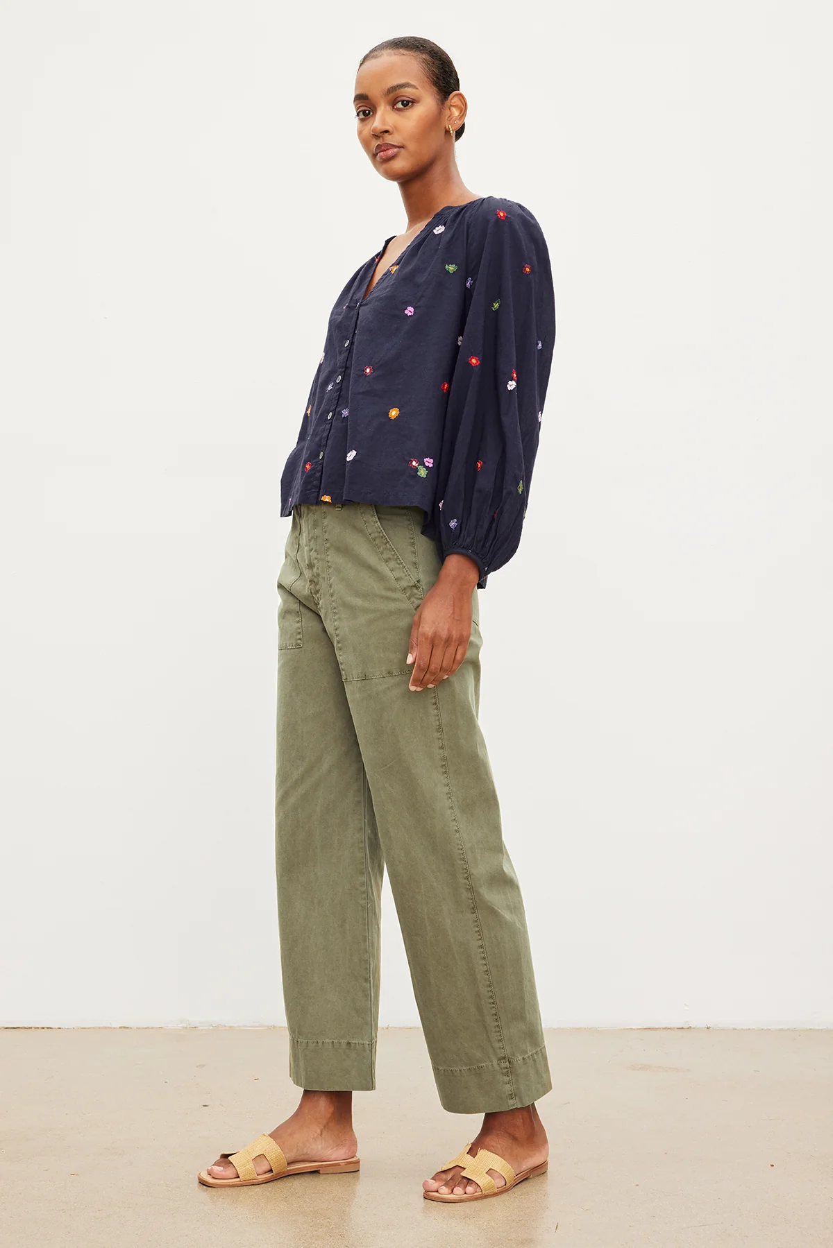 ARETHA EMBROIDERED BOHO TOP - Image 7