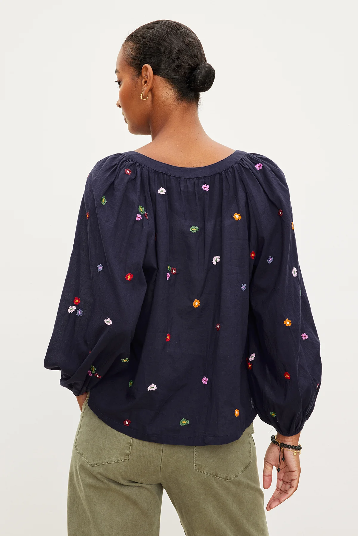 ARETHA EMBROIDERED BOHO TOP - Image 8