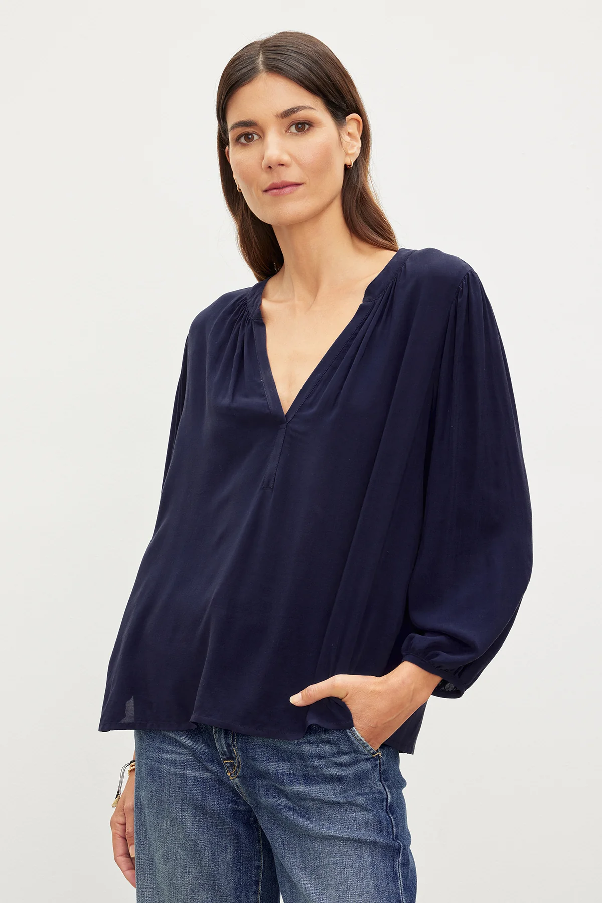 ASHLEY V-NECK TOP - Image 2