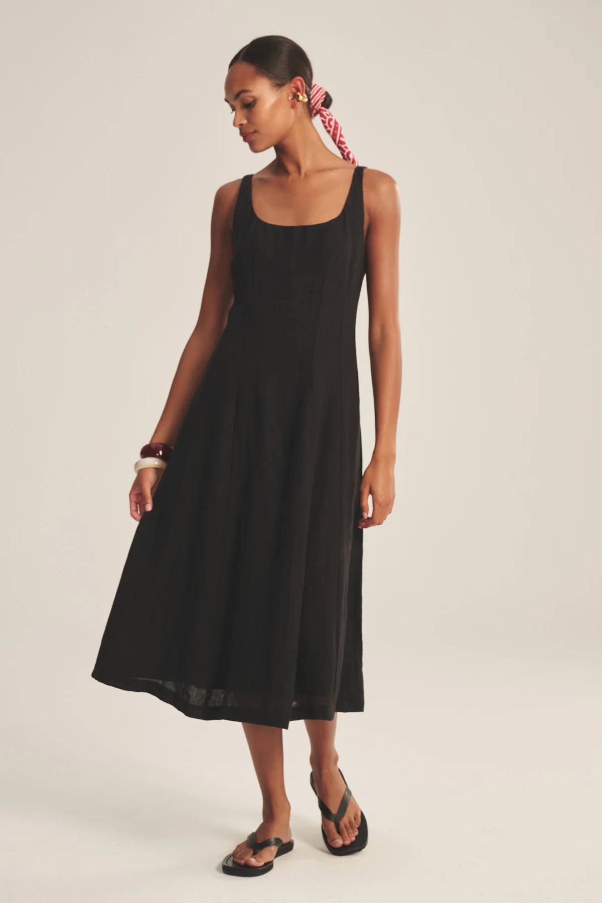 AUSTEN LINEN DRESS - Image 8