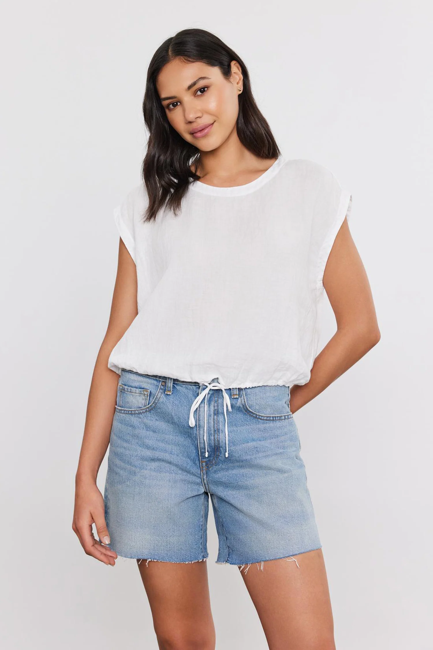 BAYLA LINEN TOP - Image 3