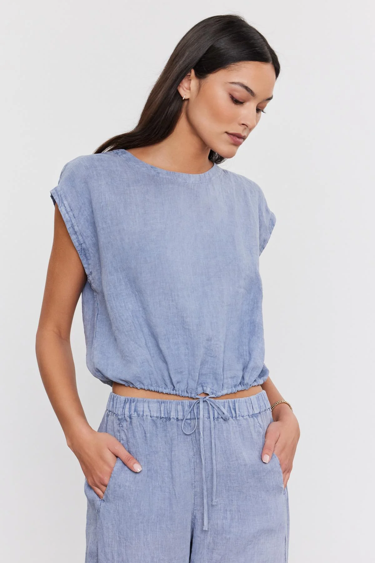 BAYLA LINEN TOP - Image 6