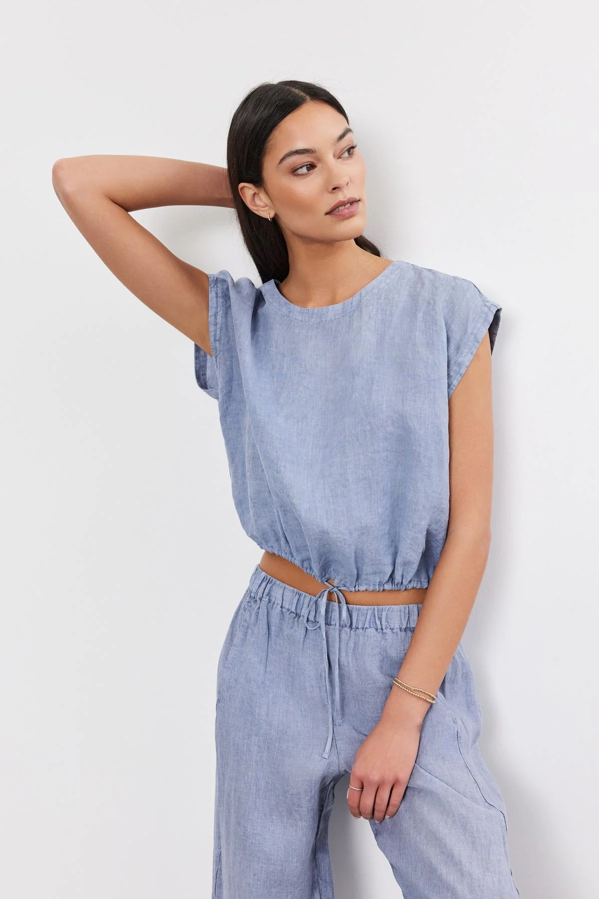 BAYLA LINEN TOP - Image 9