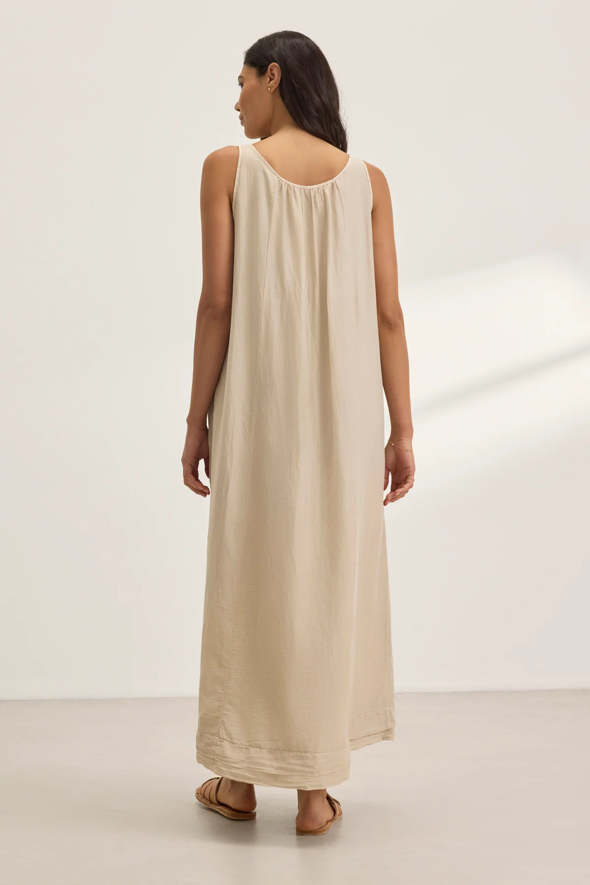 BAYOU SILK COTTON VOILE DRESS - Image 3