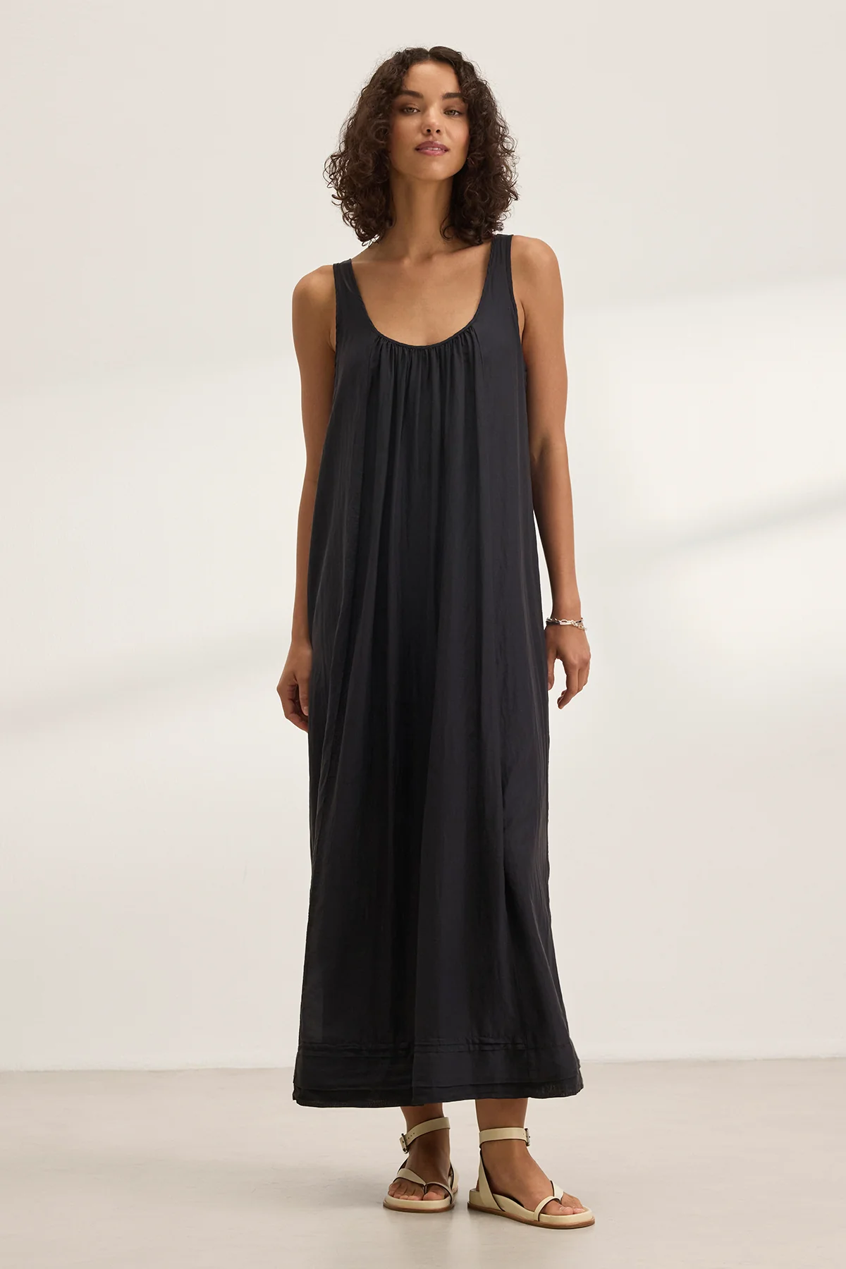BAYOU SILK COTTON VOILE DRESS - Image 9