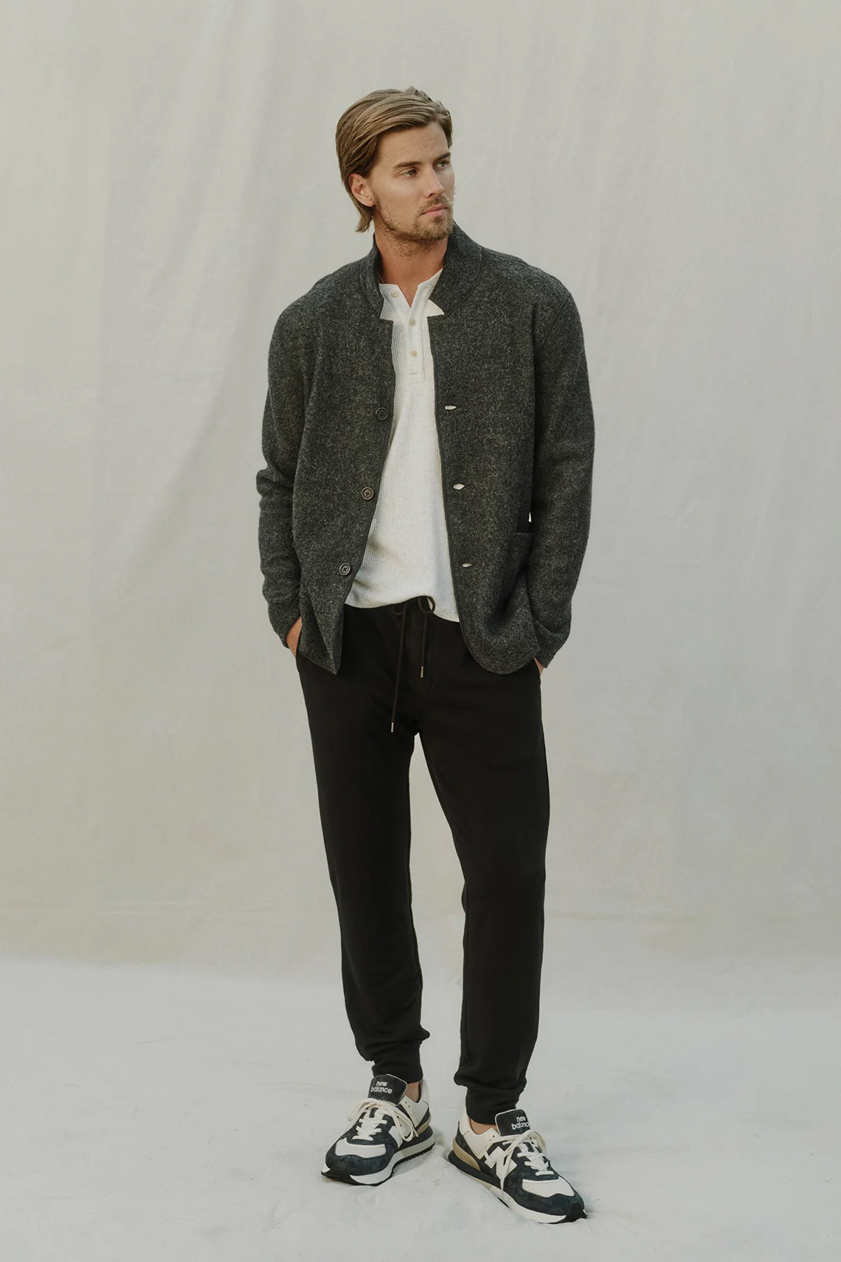 BOWEN BOILED WOOL BLEND JACKET - Image 4