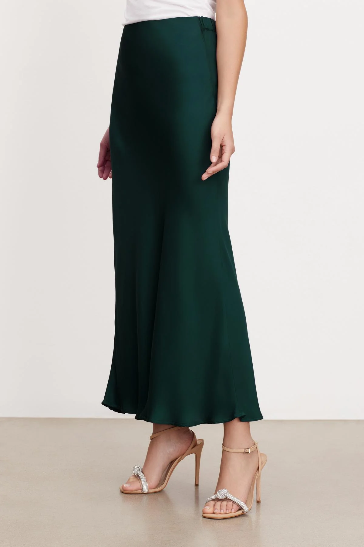 CADENCE SATIN MAXI SKIRT - Image 3