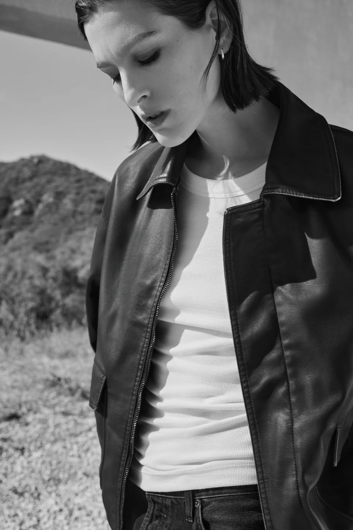 CALIFORNIA FAUX LEATHER JACKET - Image 2
