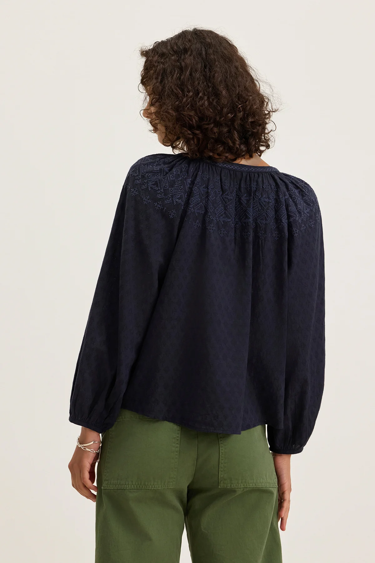 CARINA EMBROIDERED TOP - Image 3