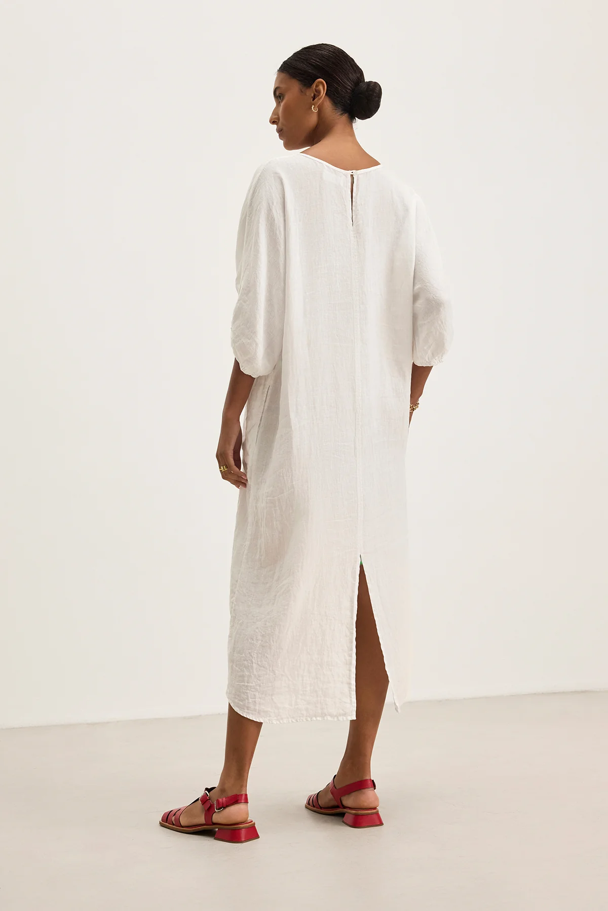 CARMEN LINEN DRESS - Image 4