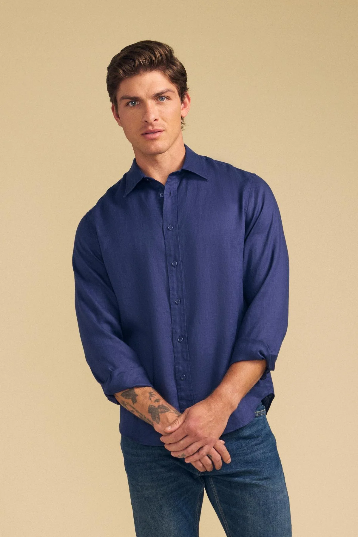 CARUSO LINEN SHIRT - Image 5