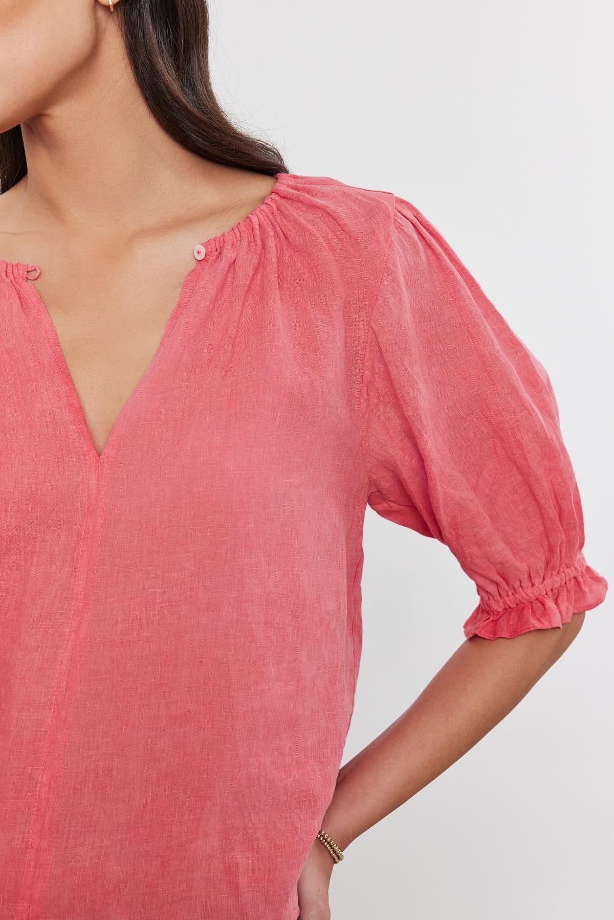 CELINE LINEN TOP - Image 4
