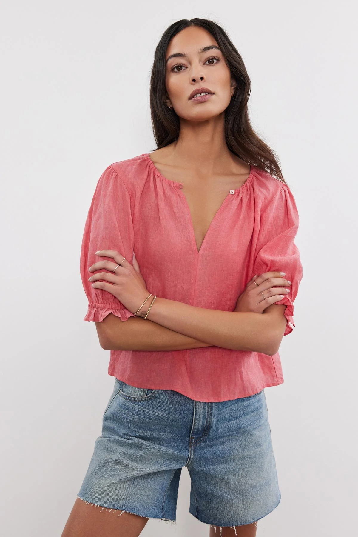 CELINE LINEN TOP - Image 5