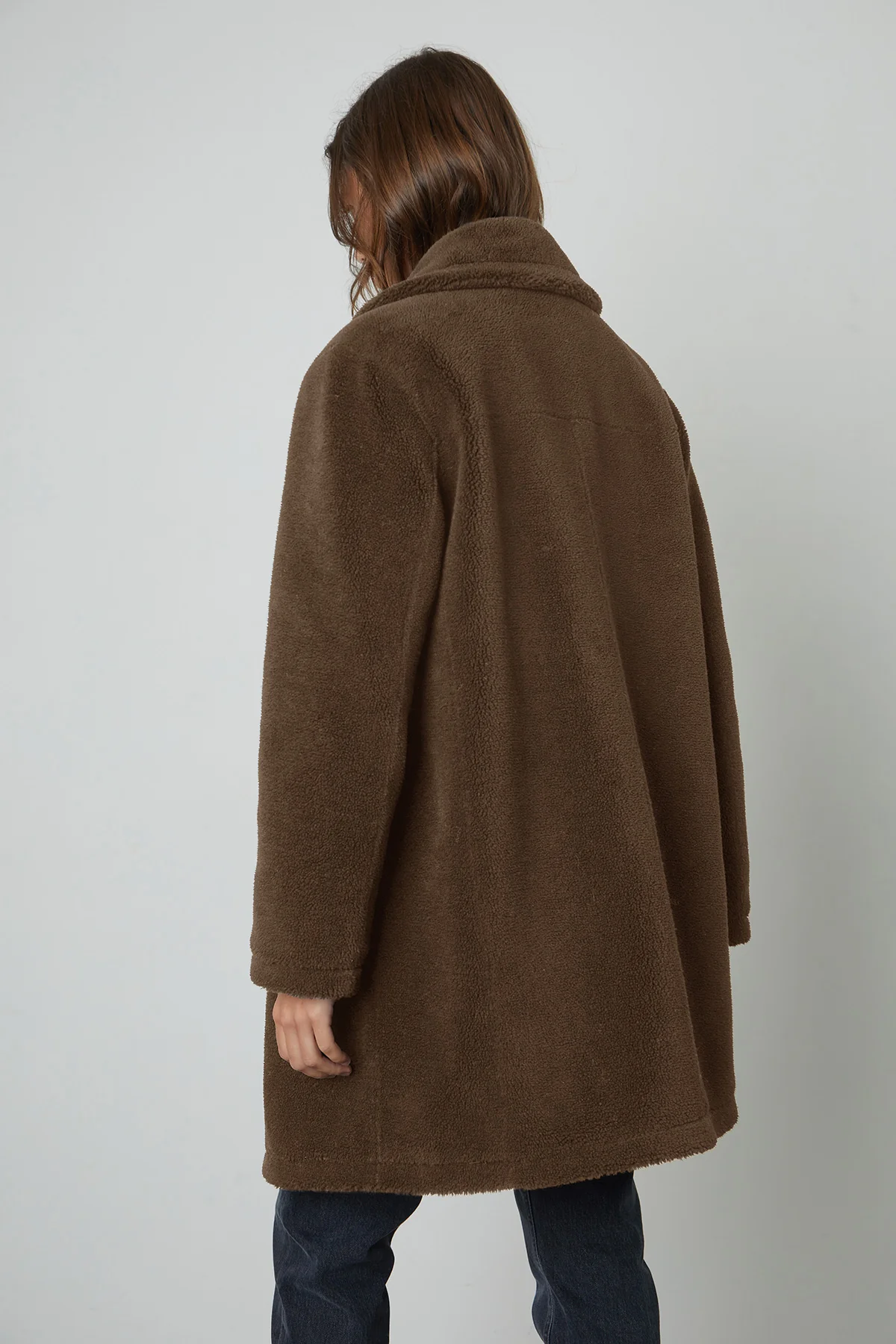 CHRISTINE FAUX SHERPA COAT - Image 3