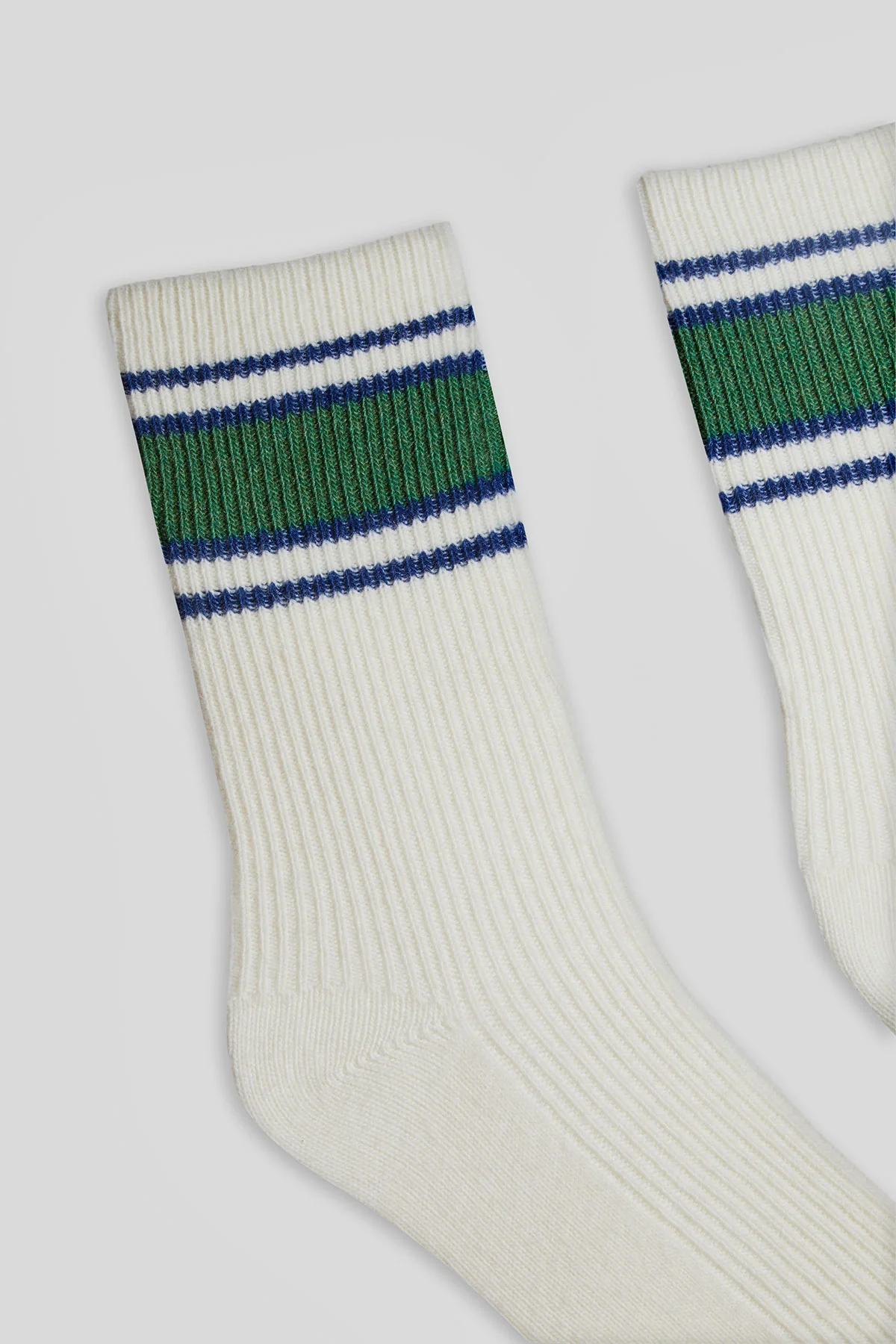 ATHLEISURE CASHMERE CREW SOCKS BY HANSEL FROM BASEL - Image 2