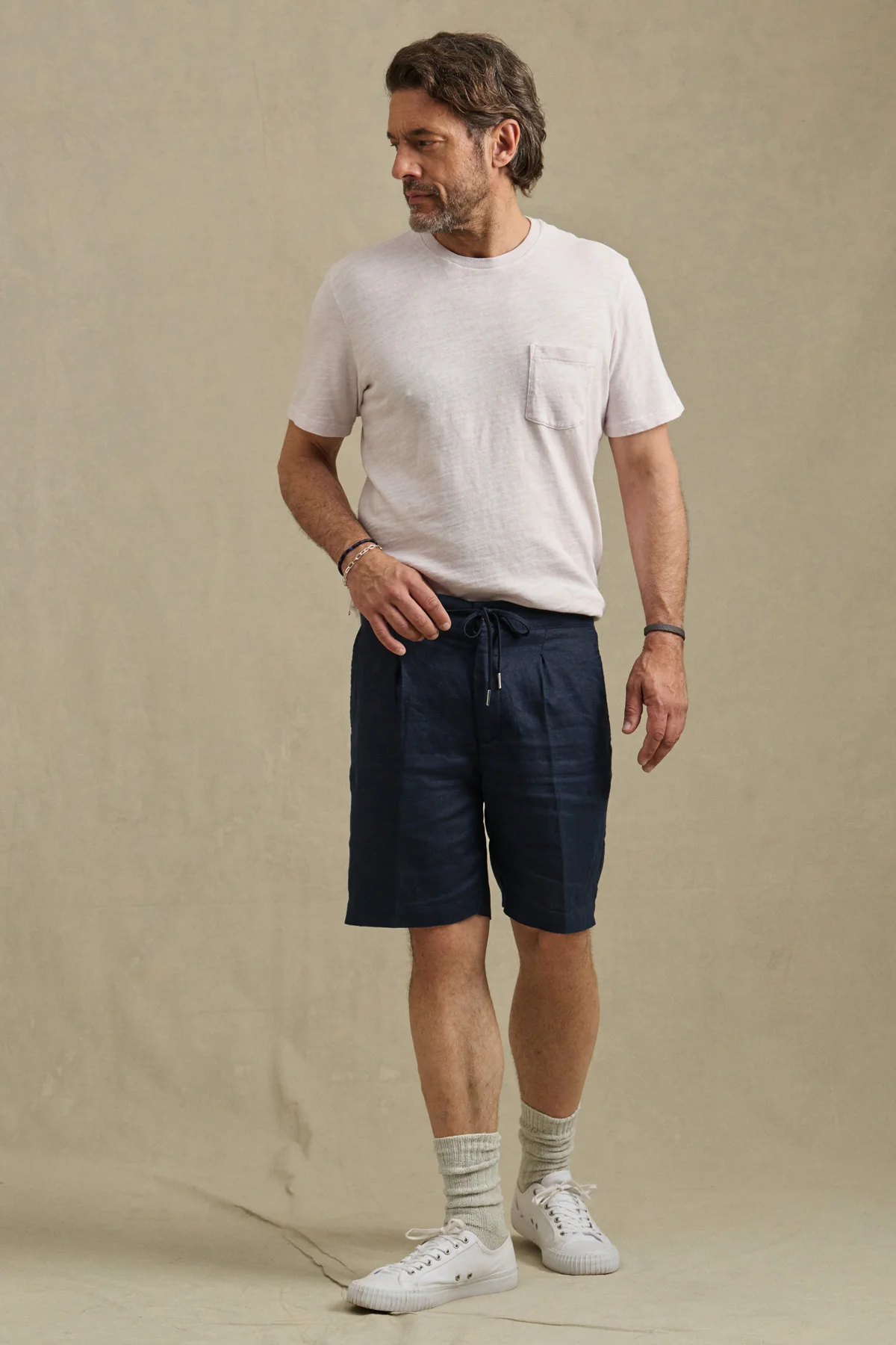 DAMIEN LINEN SHORT - Image 4