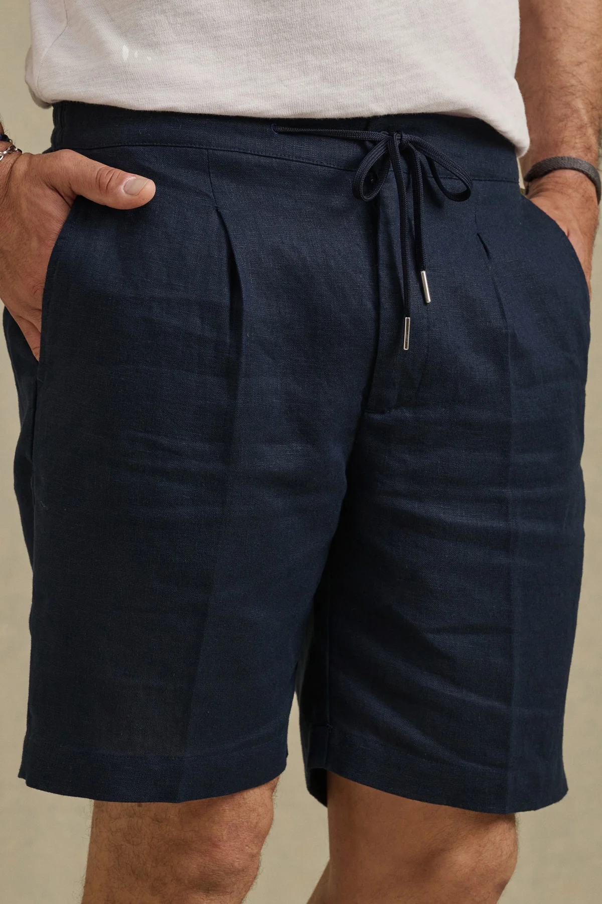 DAMIEN LINEN SHORT - Image 5