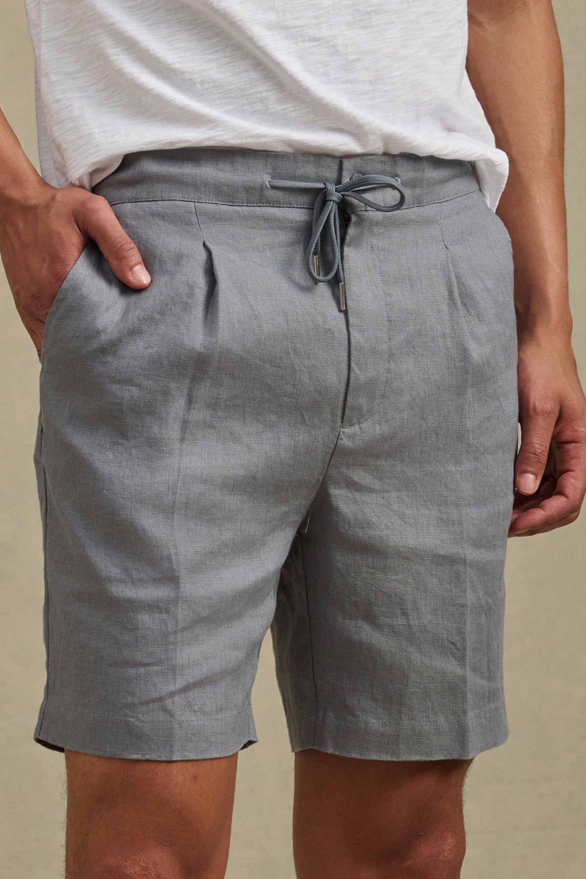 DAMIEN LINEN SHORT - Image 7