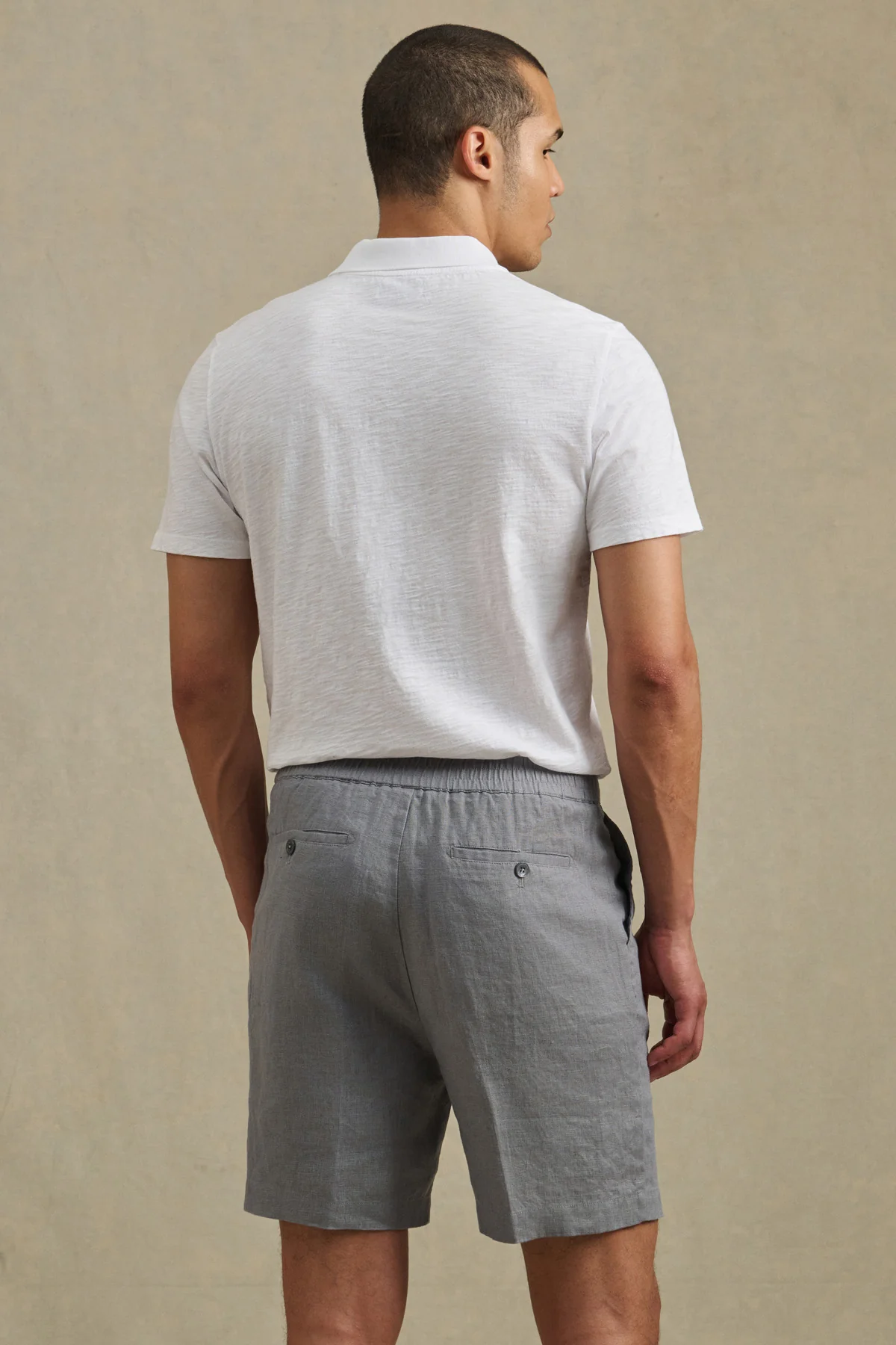 DAMIEN LINEN SHORT - Image 8