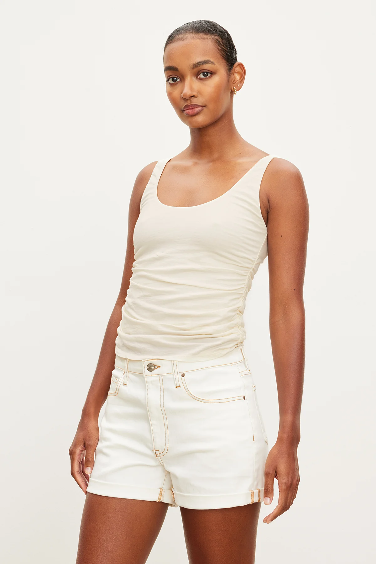 DRUCIE SCOOP NECK TANK TOP - Image 4