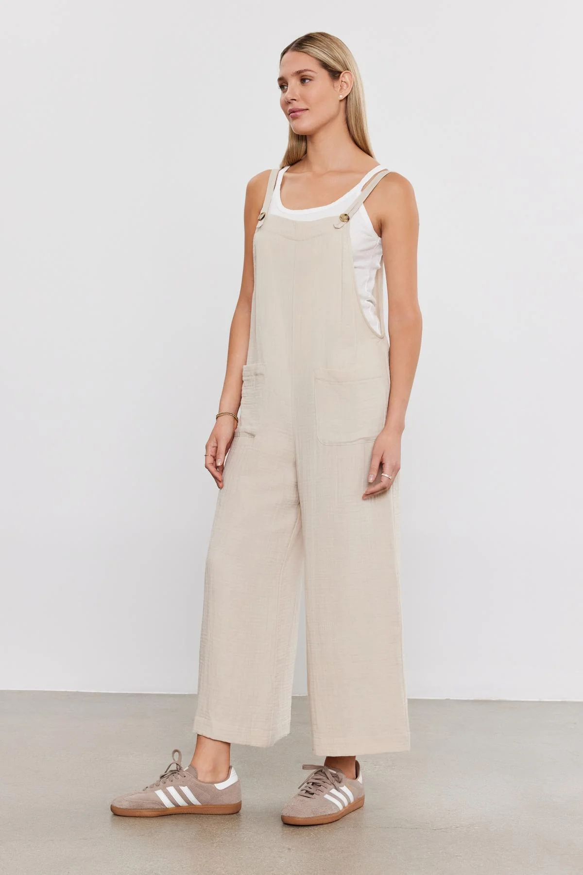 EVERLEE COTTON GAUZE JUMPSUIT - Image 2
