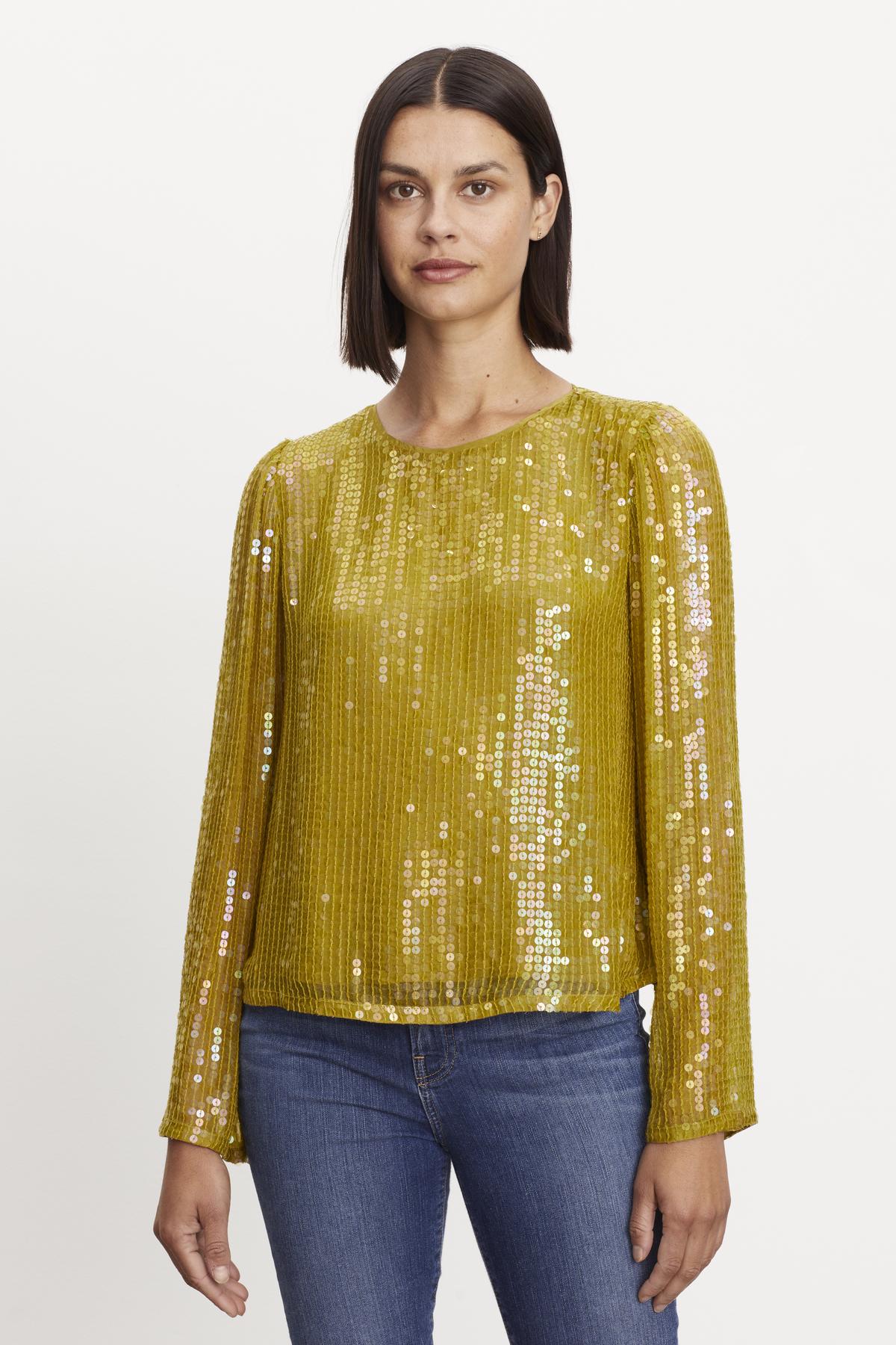 EVIE SEQUIN TOP - Image 3