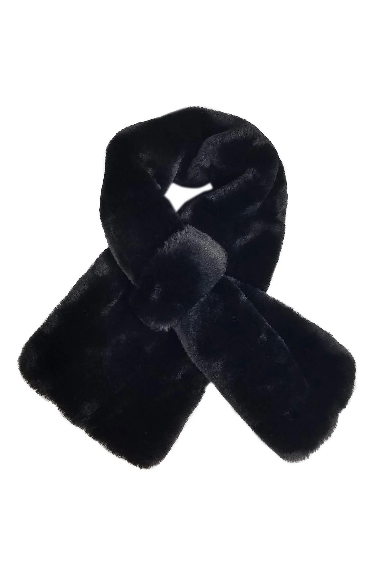FAUX FUR PULL THRU SCARF - Image 3