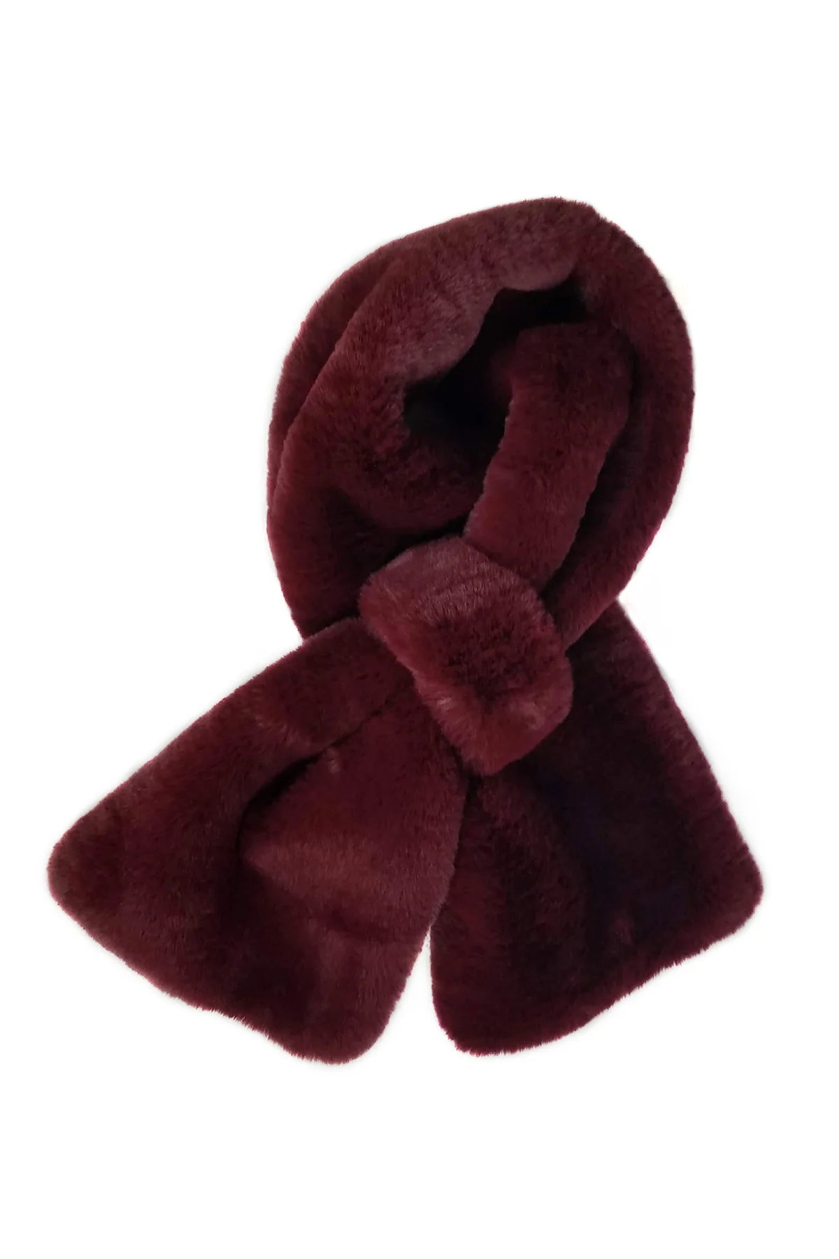 FAUX FUR PULL THRU SCARF - Image 5