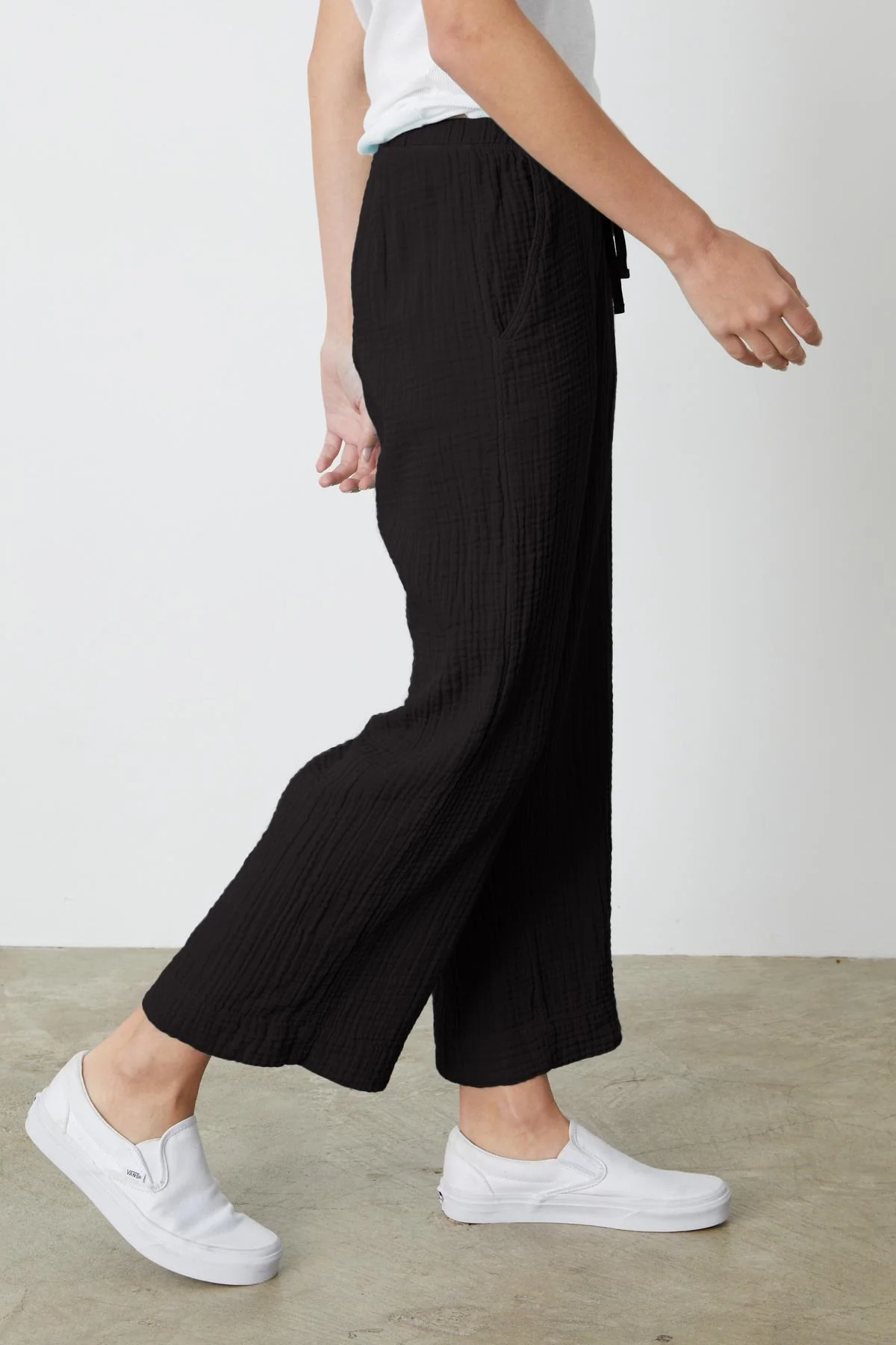 FRANNY COTTON GAUZE PANT - Image 4