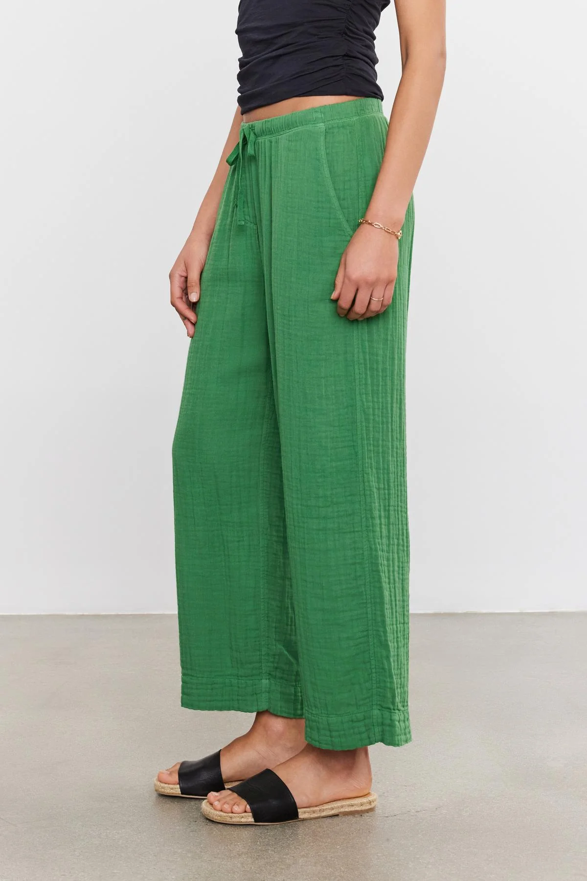 FRANNY COTTON GAUZE PANT - Image 8