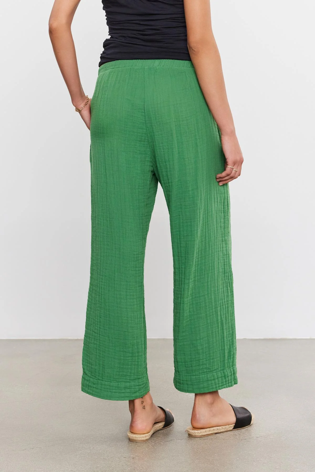 FRANNY COTTON GAUZE PANT - Image 9