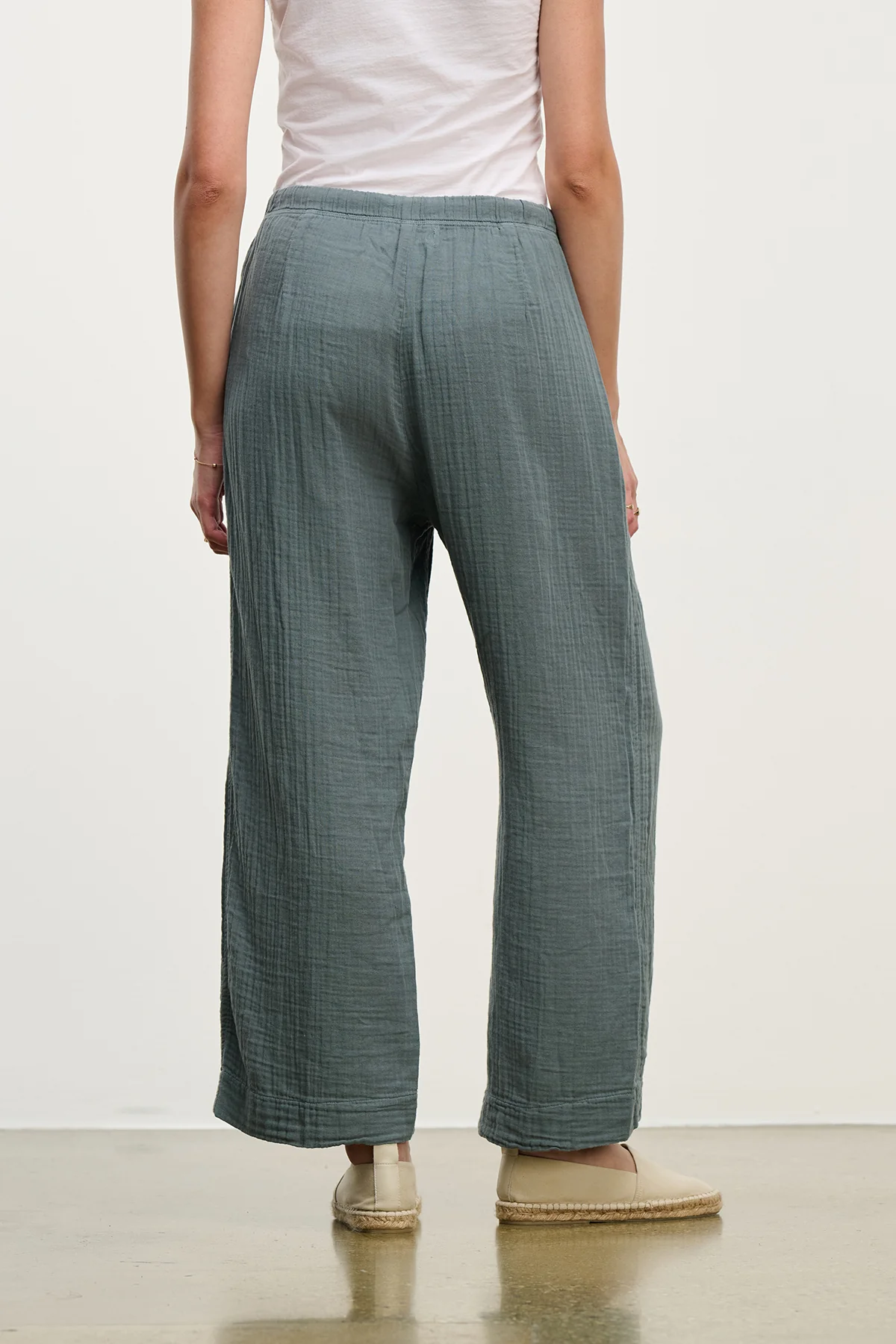 FRANNY COTTON GAUZE PANT - Image 4