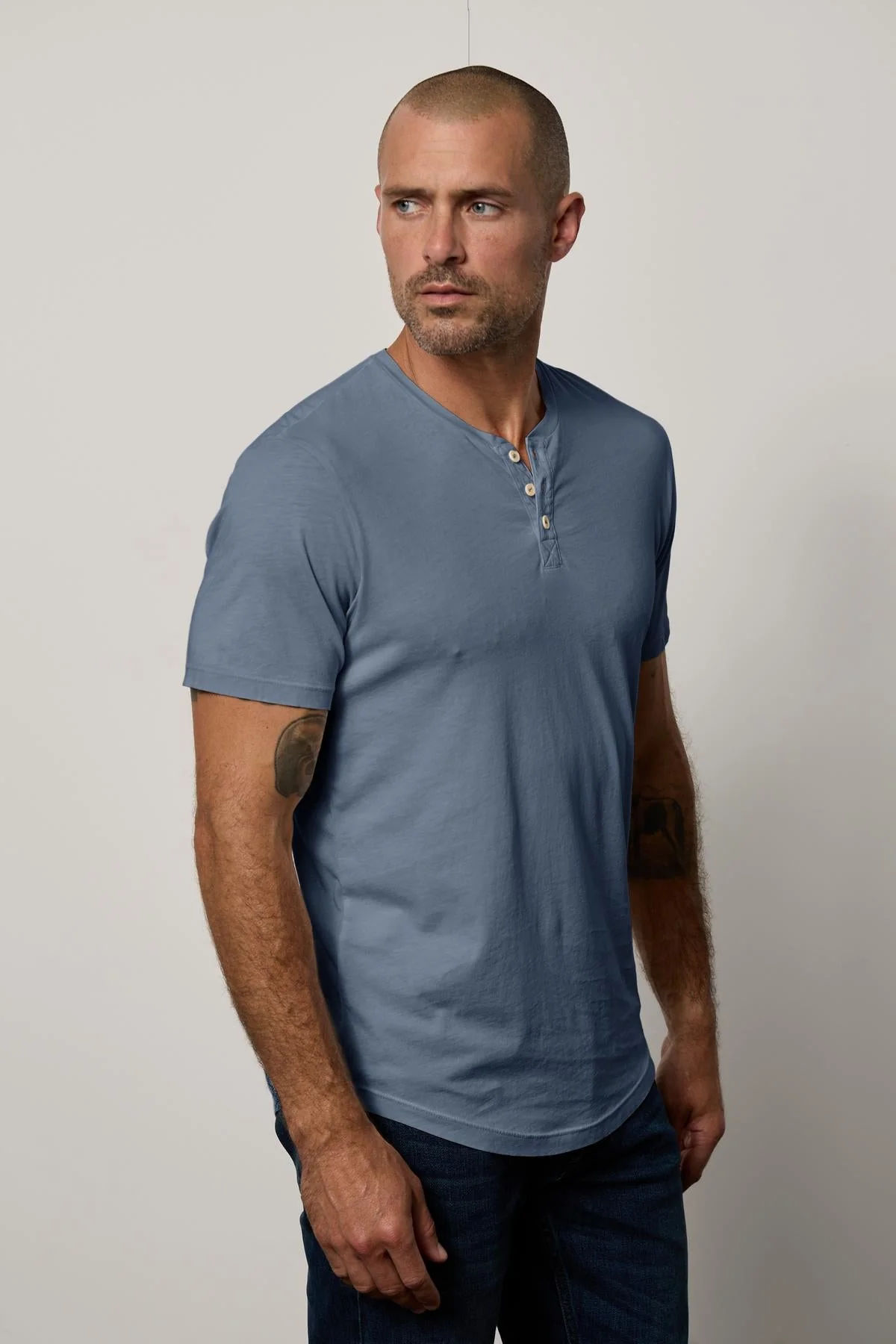 FULTON SHORT SLEEVE HENLEY - Image 2
