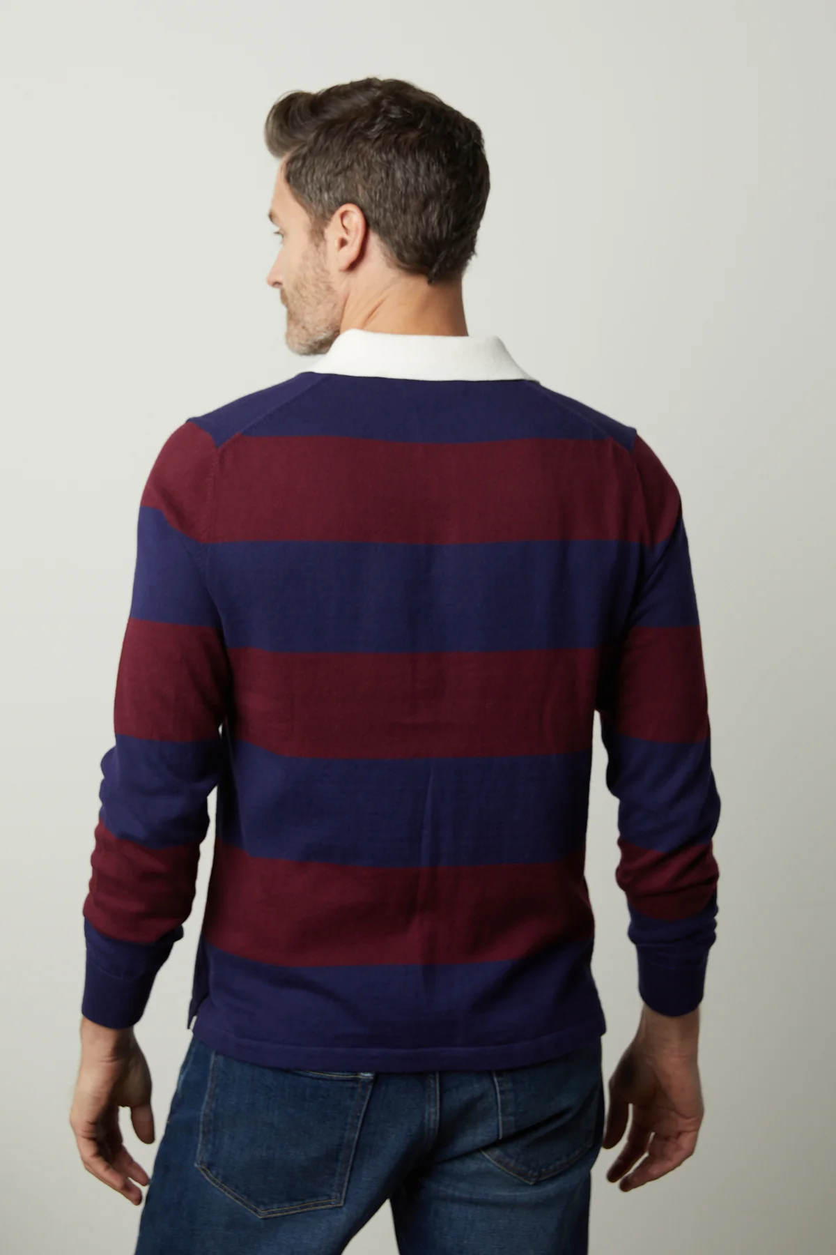 HASTINGS STRIPED SWEATER POLO - Image 3