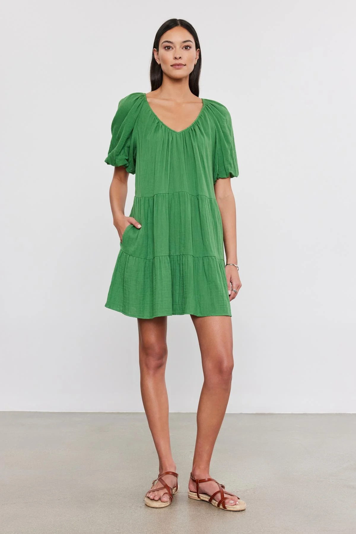 HELENA COTTON GAUZE DRESS - Image 4