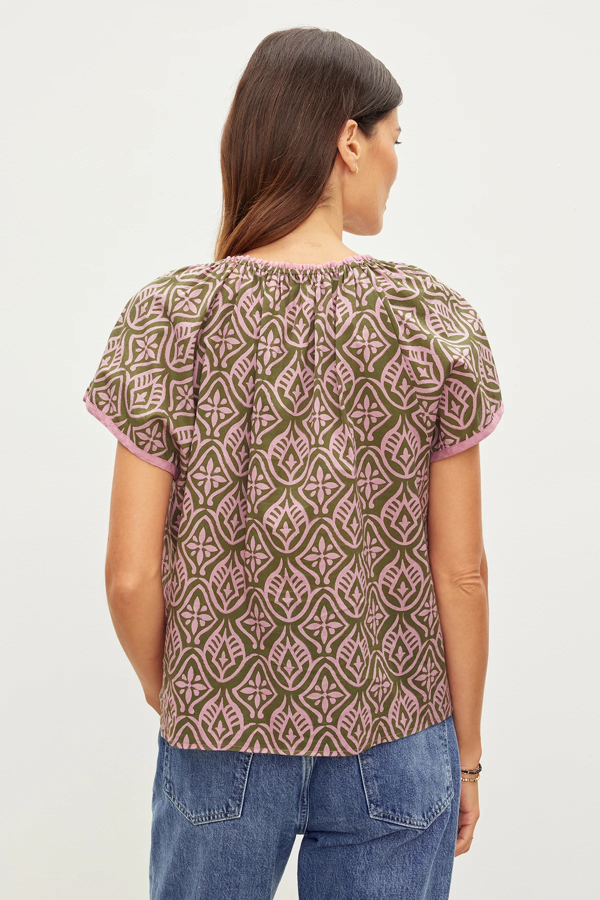 IDA PRINTED BOHO TOP - Image 4