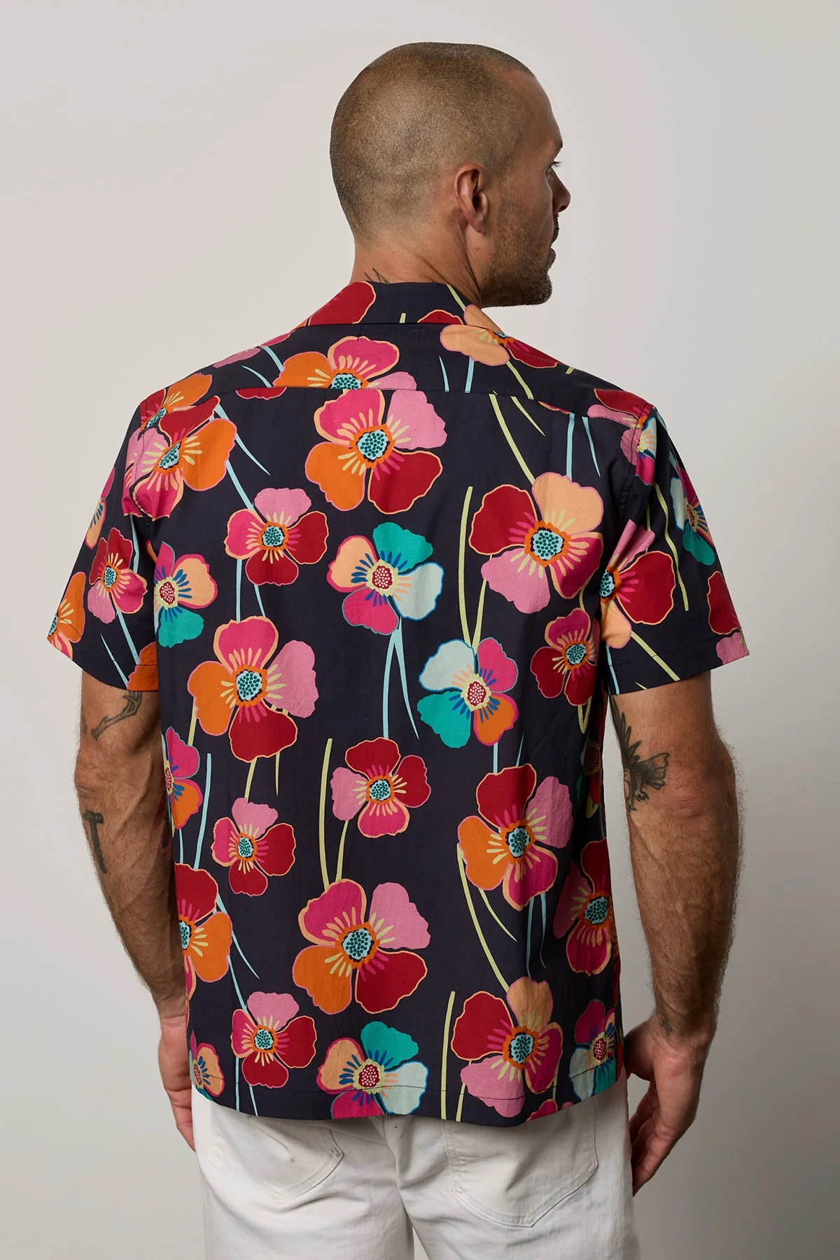 IGGY PRINTED BUTTON-UP SHIRT - Image 4