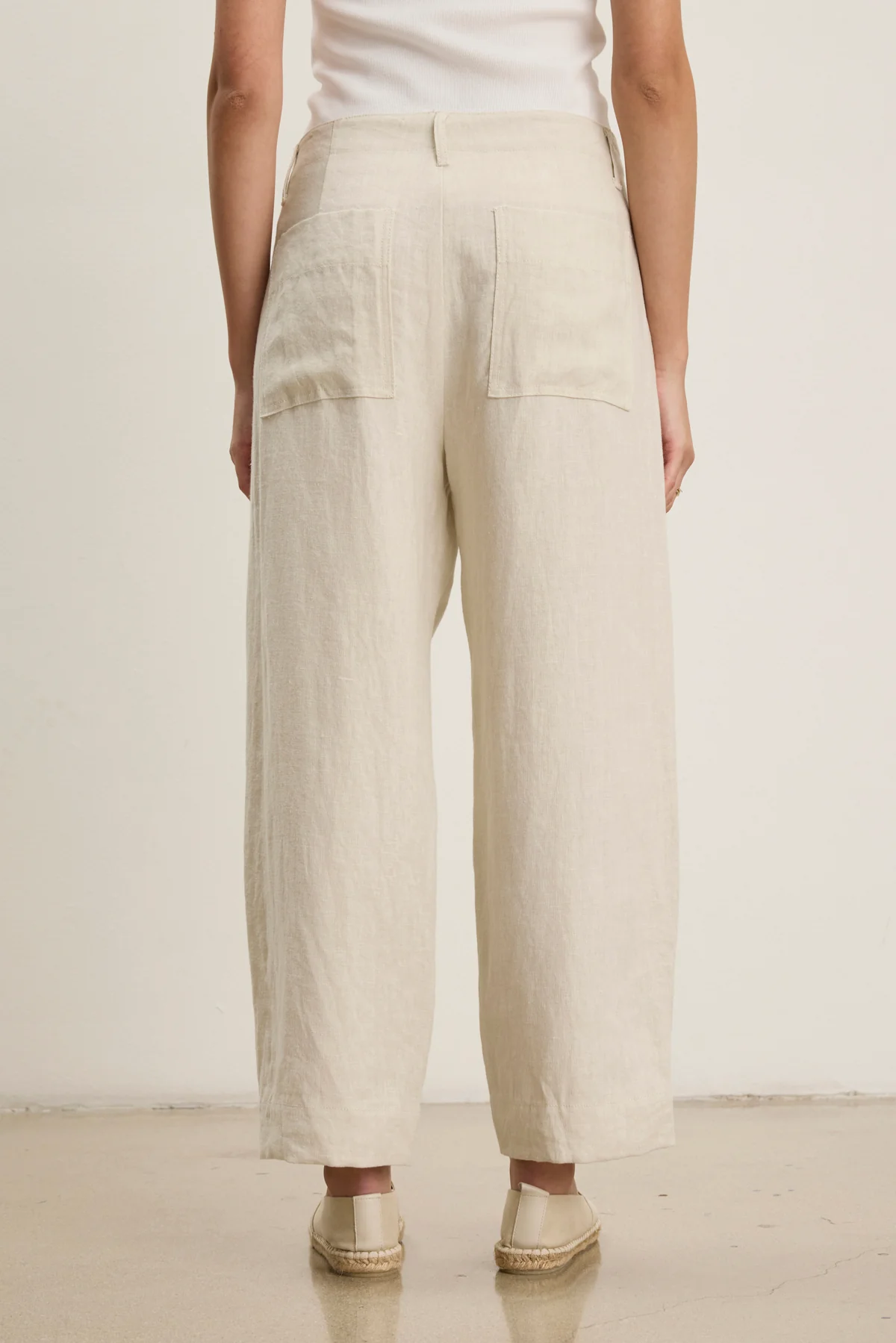 ISSA HEAVY LINEN PANT - Image 4