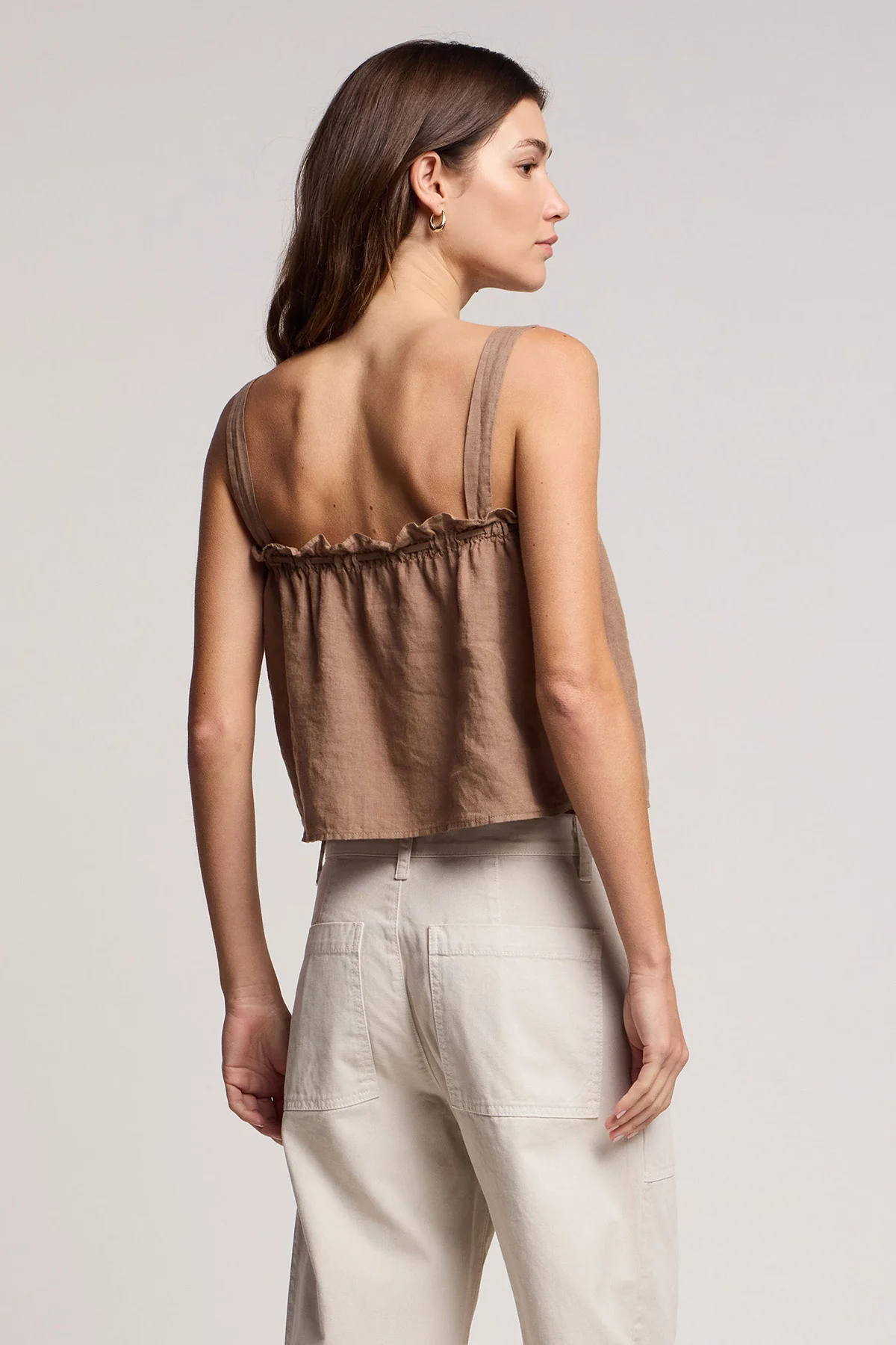 IZZIE LINEN TANK TOP - Image 4
