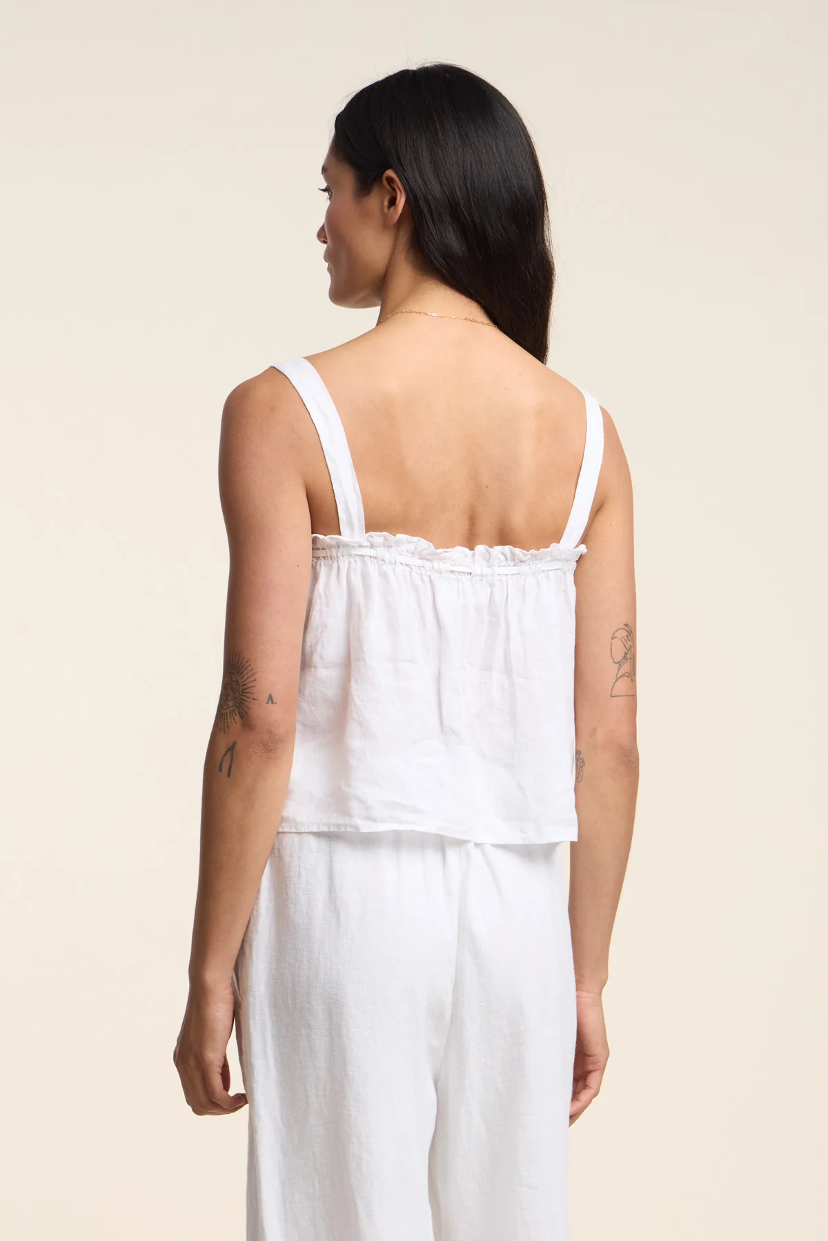 IZZIE LINEN TANK TOP - Image 9