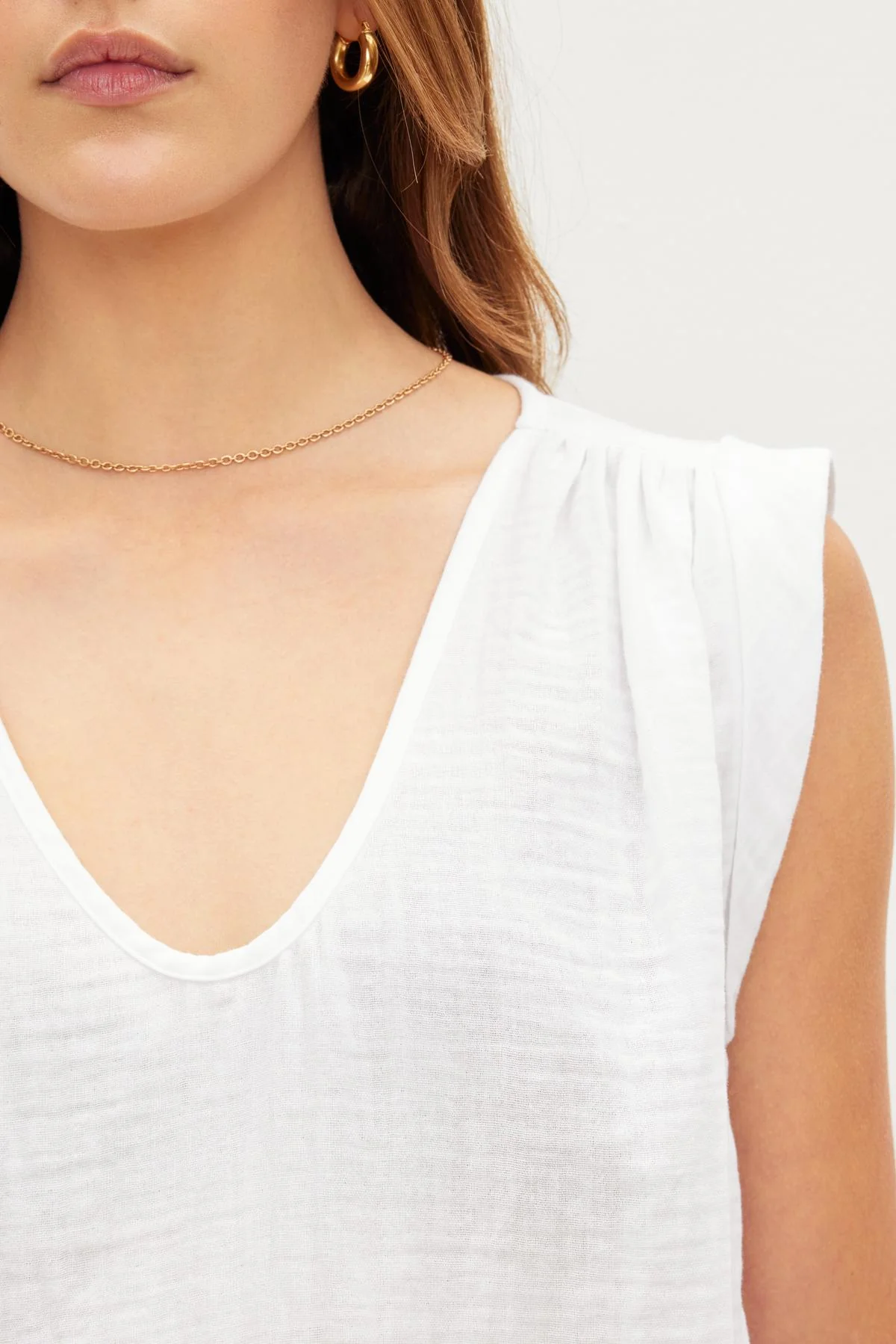 JAYLA COTTON GAUZE TANK TOP - Image 6