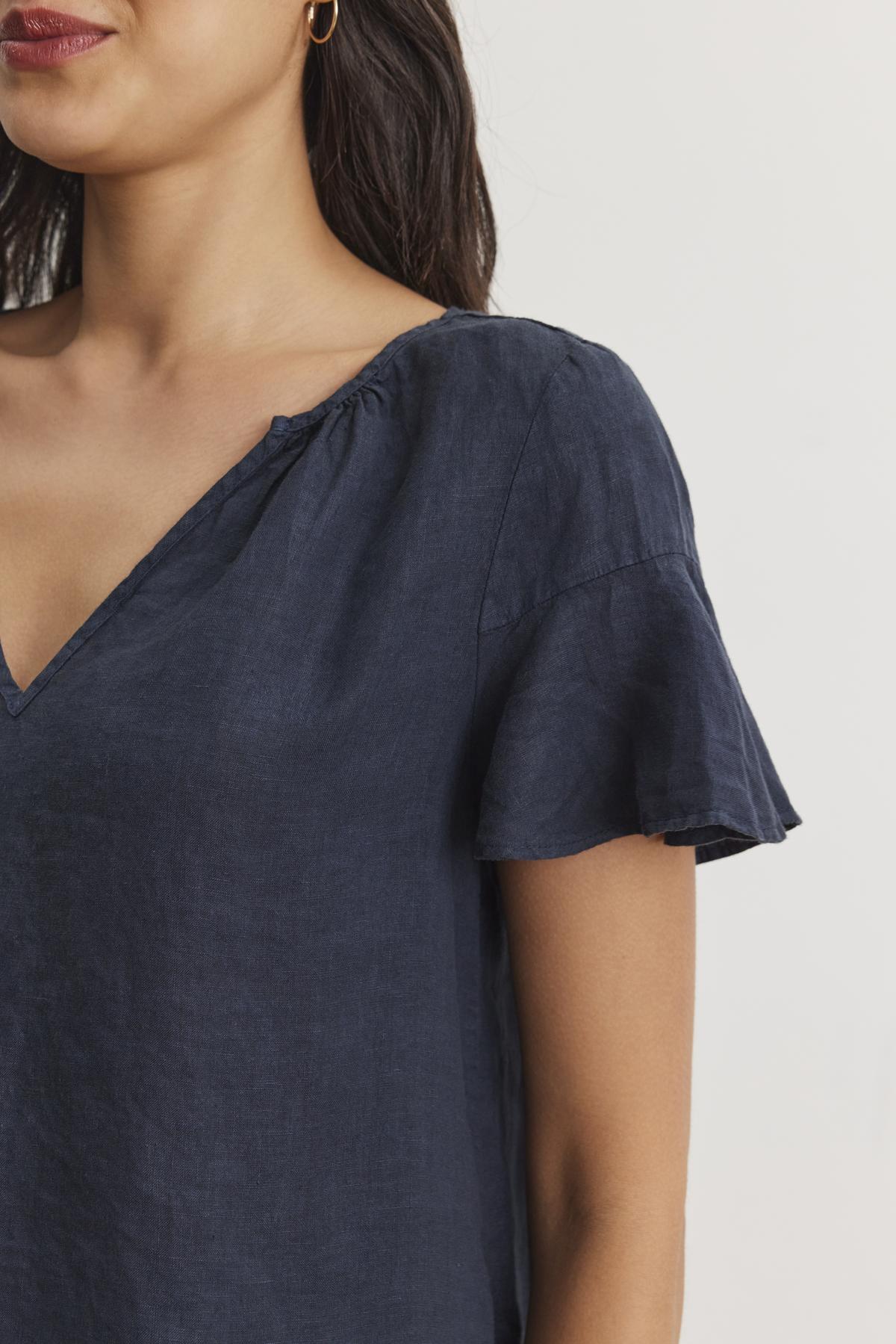 JENNIFER LINEN TOP - Image 2