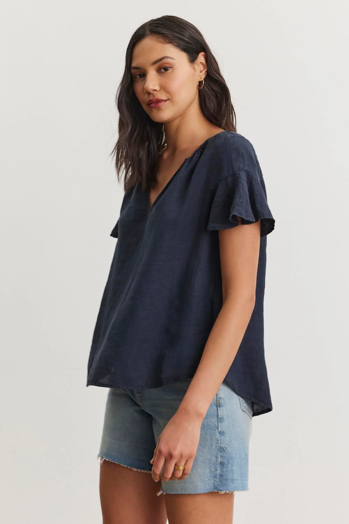 JENNIFER LINEN TOP - Image 3