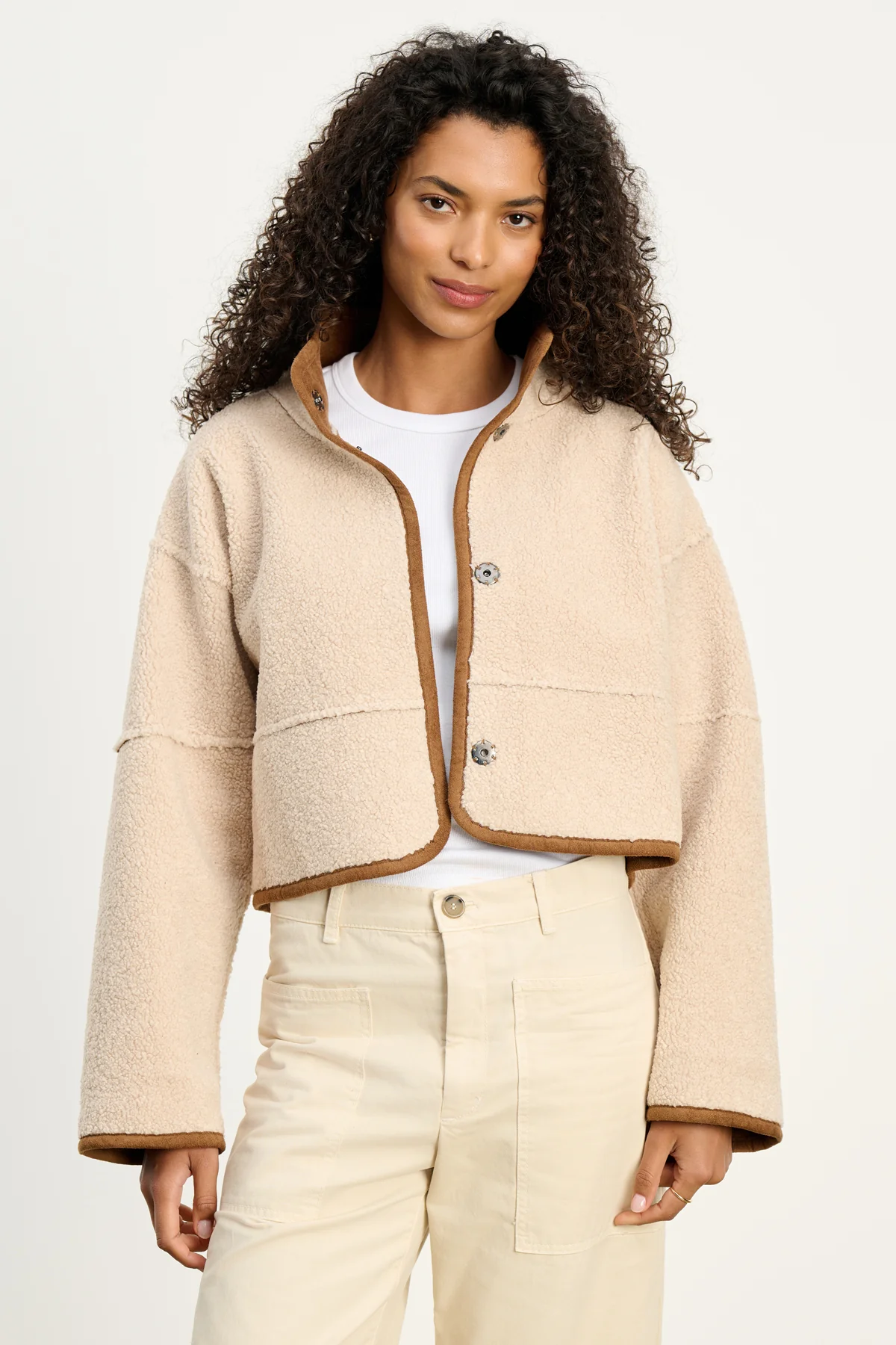 KELLY LUXE SHERPA REVERSIBLE JACKET - Image 10