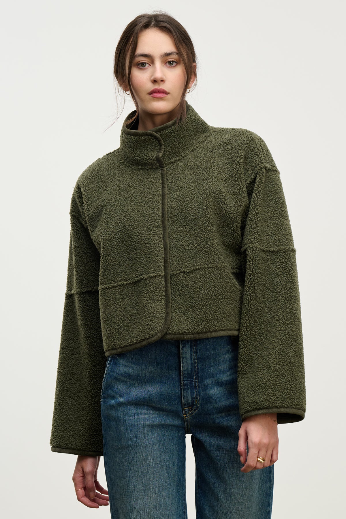 KELLY LUXE SHERPA REVERSIBLE JACKET - Image 18
