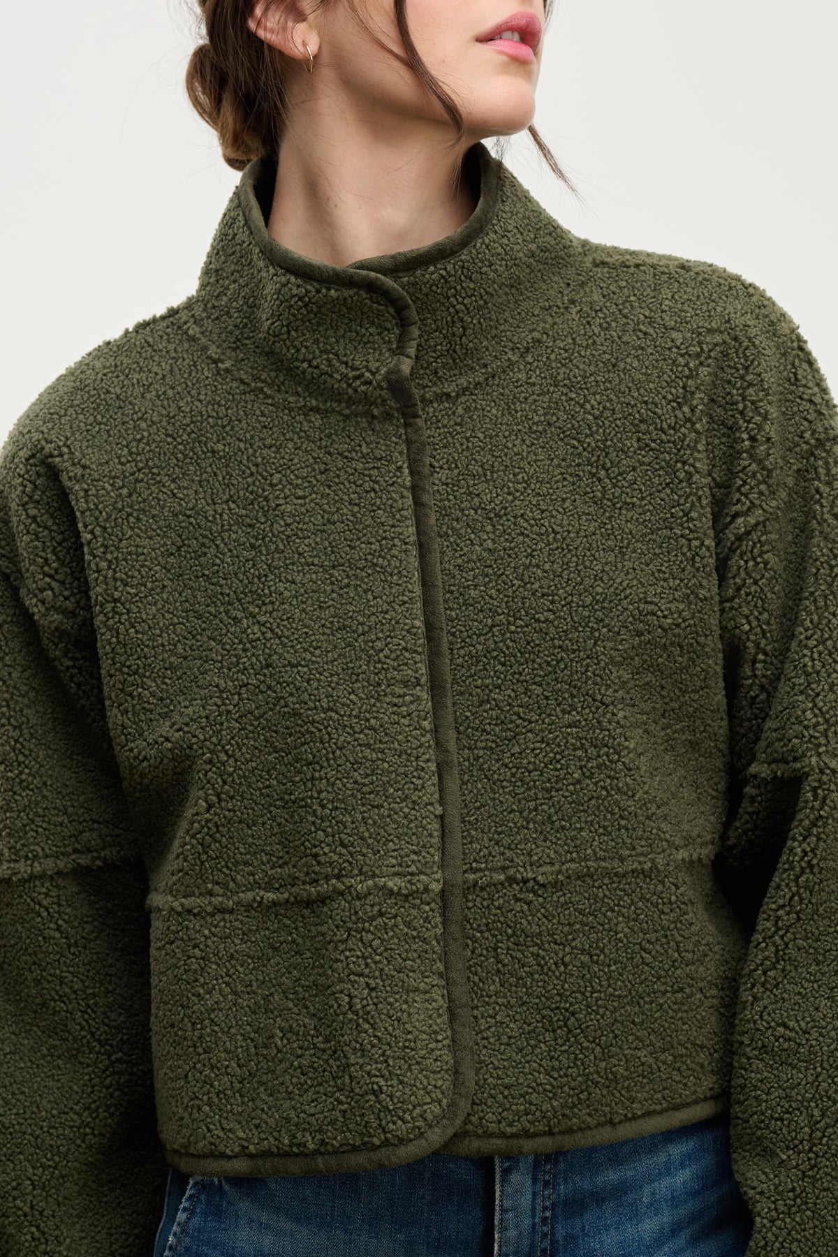 KELLY LUXE SHERPA REVERSIBLE JACKET - Image 19