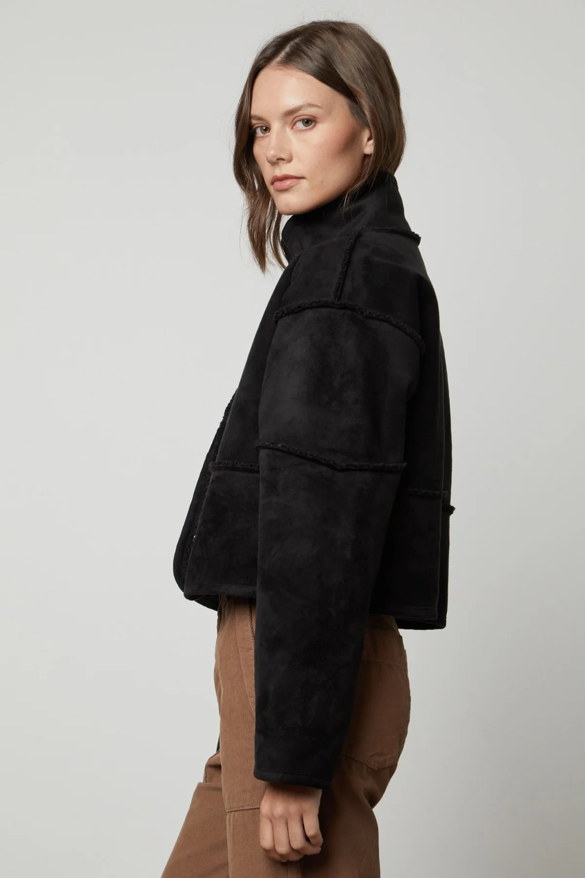 KELLY LUXE SHERPA REVERSIBLE JACKET - Image 2