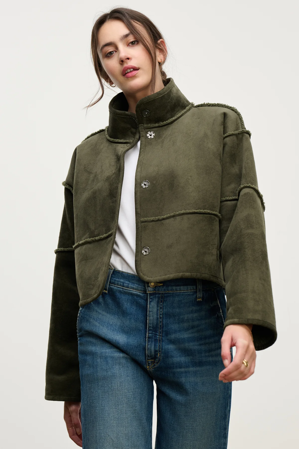 KELLY LUXE SHERPA REVERSIBLE JACKET - Image 22